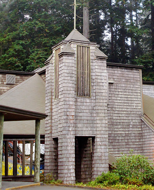 The Arcata Lutheran Church from the outside